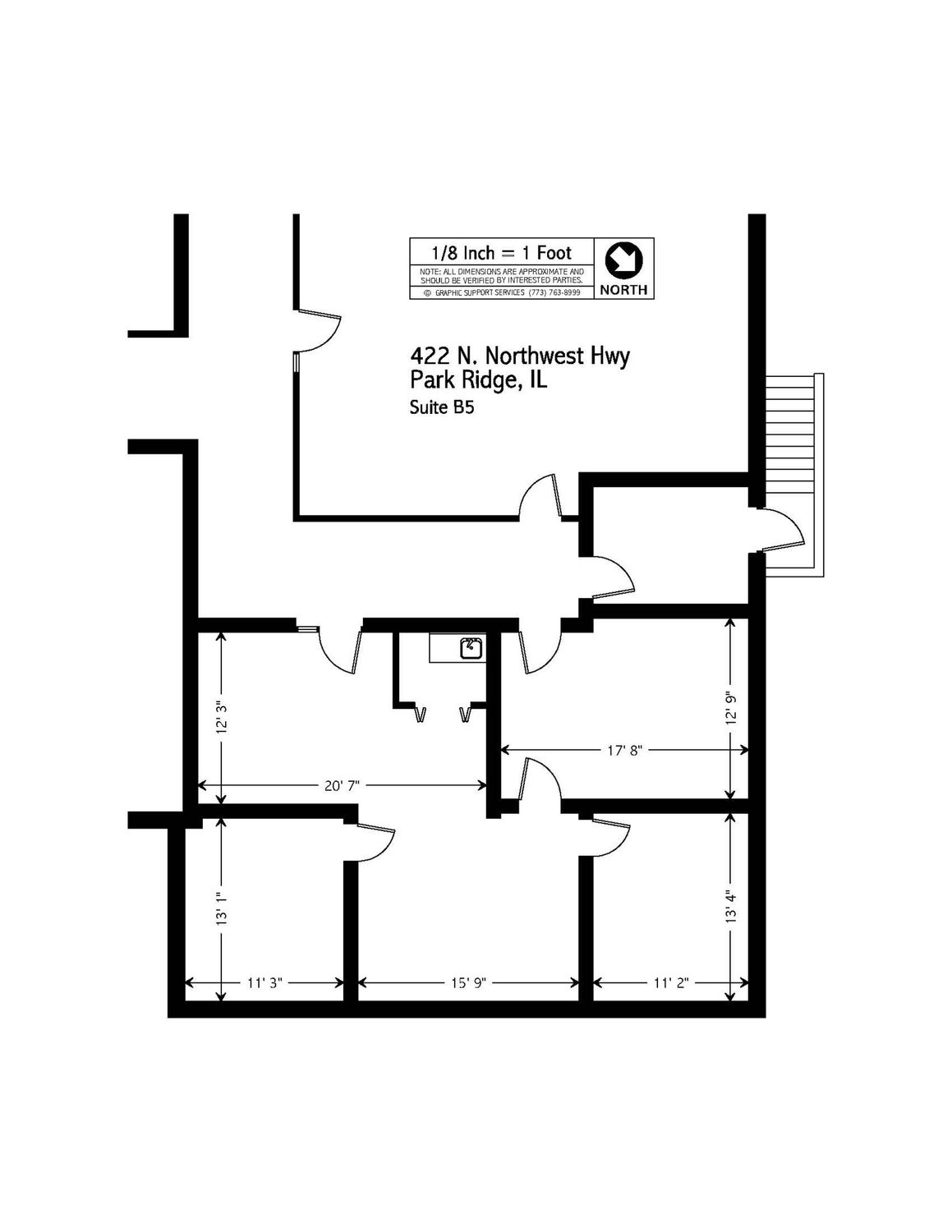 Suite B5 Floor Plan