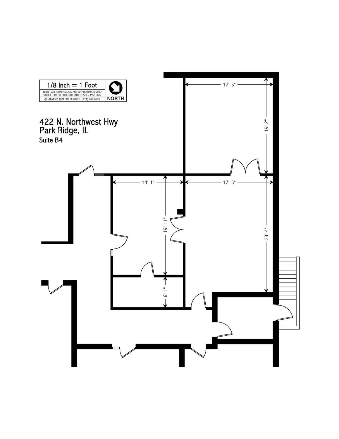 Suite B4 Floor Plan