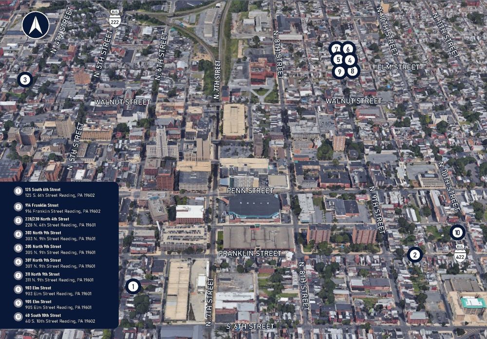 Downtown Reading Portfolio