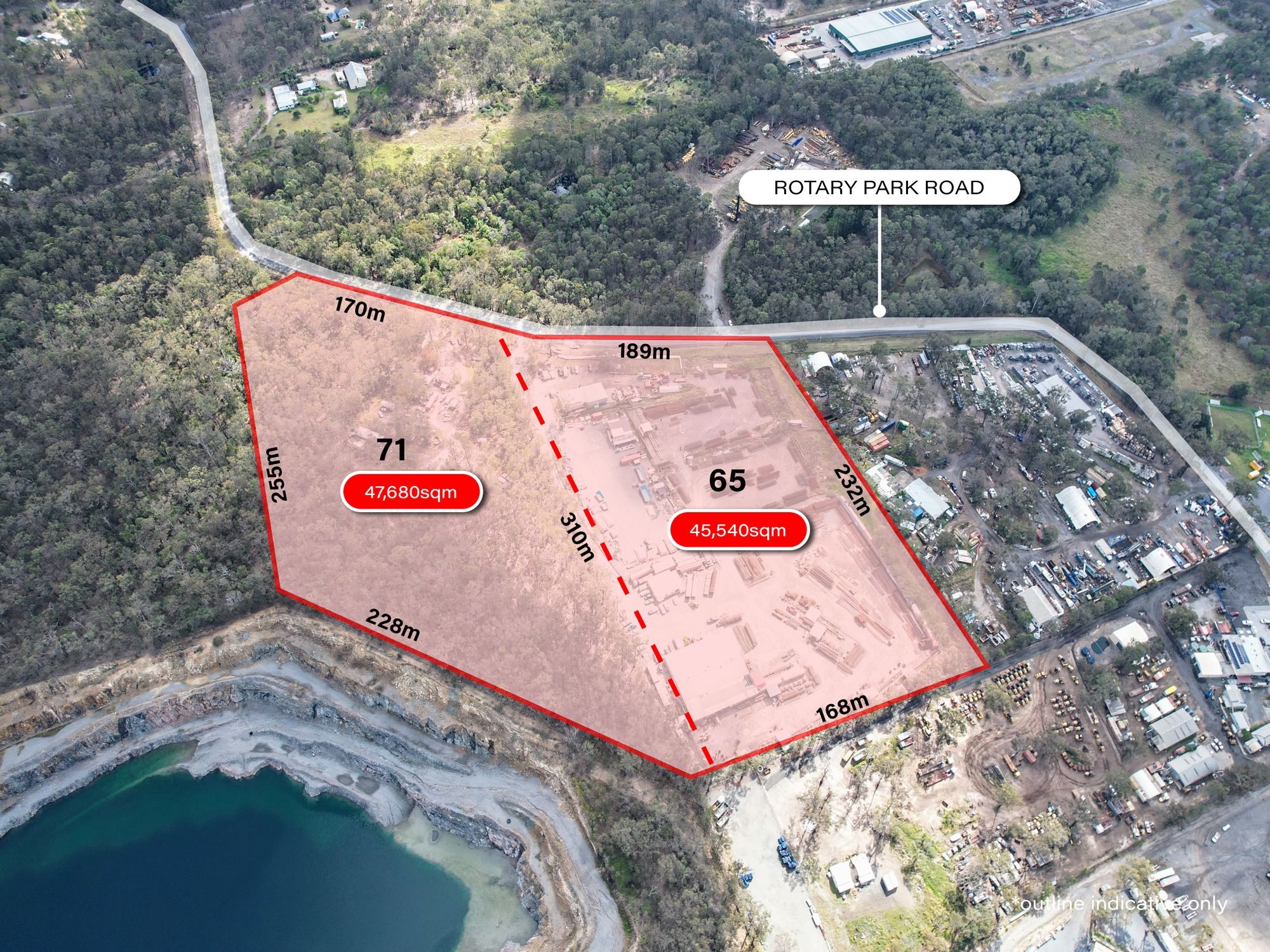 9.3 HA INDUSTRIAL LAND Beside New Freeway Brisbane Southside
