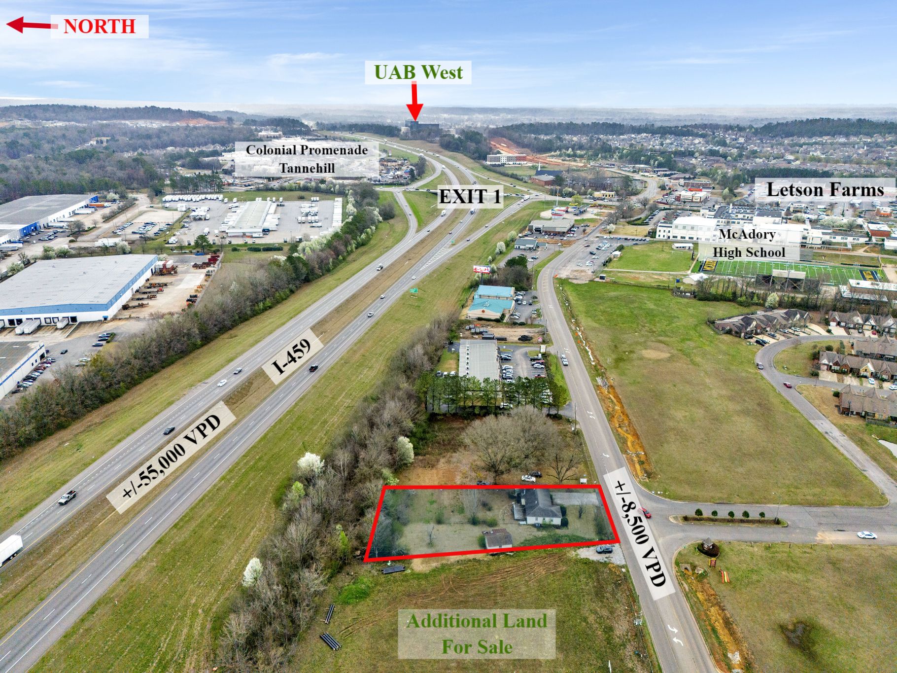 4985 Mcadory School Rd, Mc Calla, AL 35111