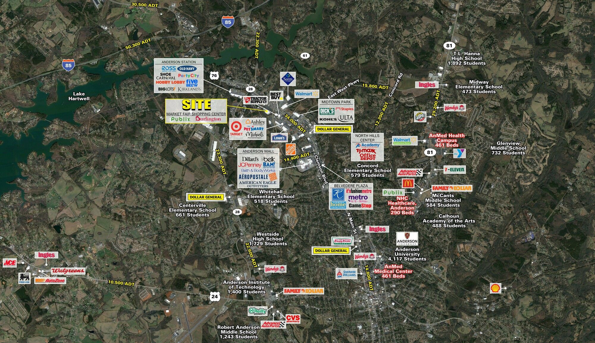 3801 Clemson Blvd, Anderson, SC 29621