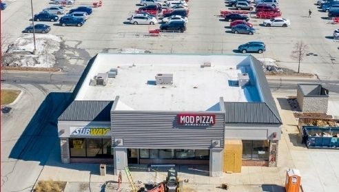 Site Overview with Former Tenants Mod Pizza/Subway