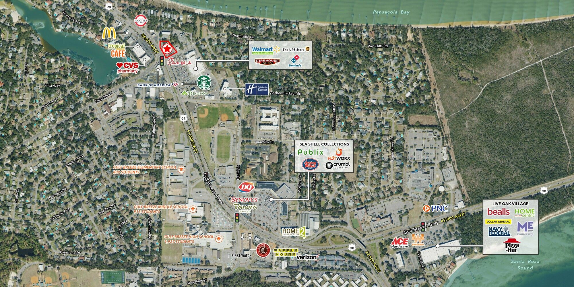 250 Gulf Breeze Pkwy, Gulf Breeze, FL 32561