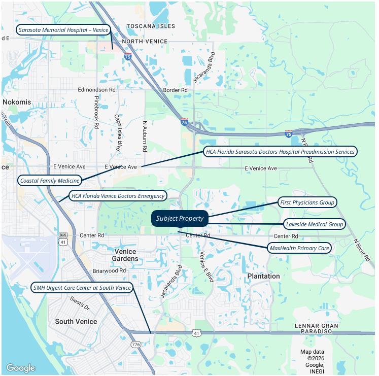 836 Sunset Lake Blvd, Ste. 205 & 206 Venice FL 34292