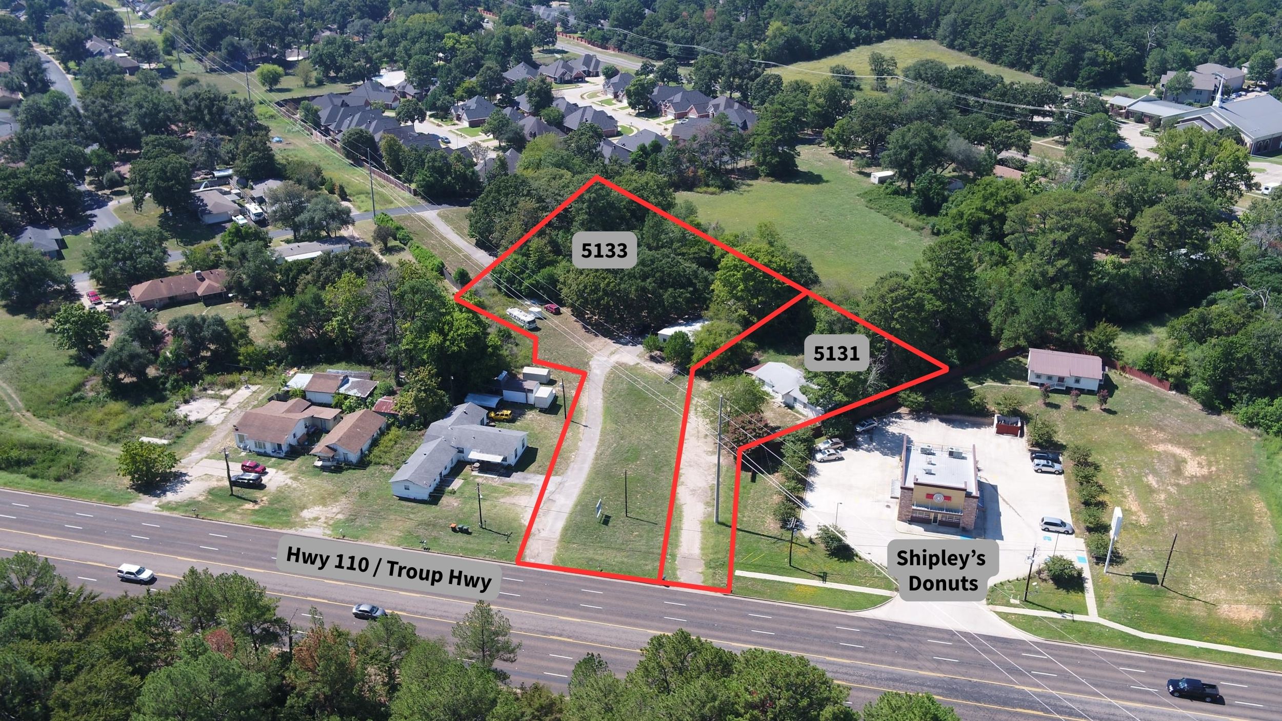 5131-5133 Troup Hwy Tyler, TX 75707