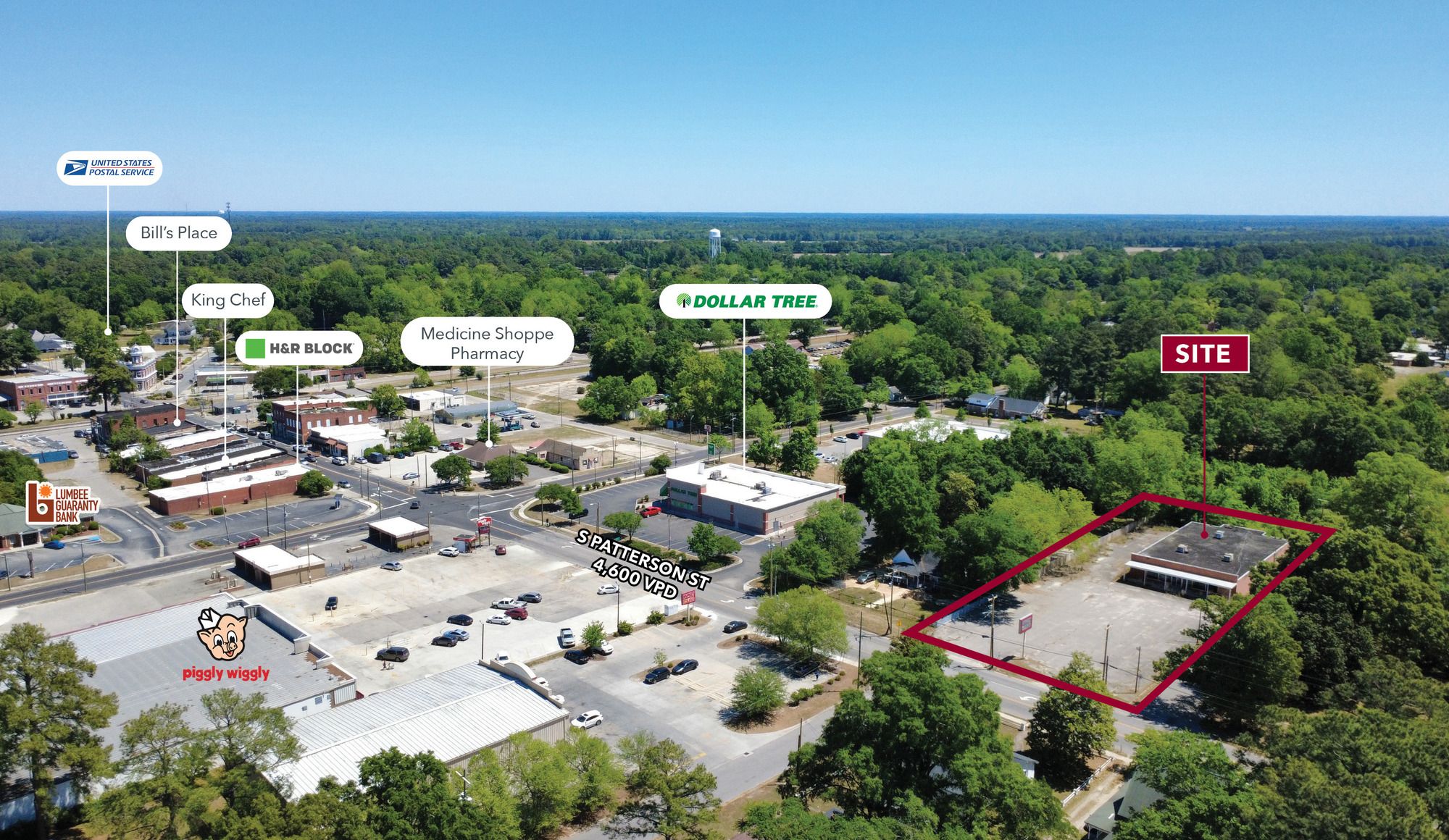 201 S Patterson St, Maxton, NC 28364