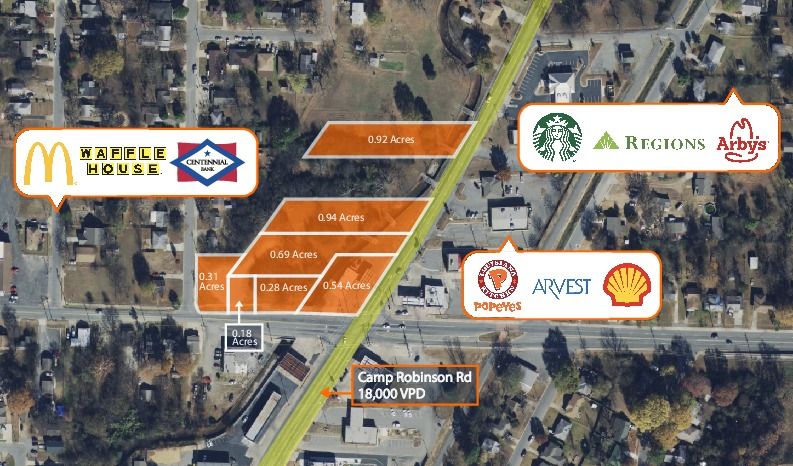 4709 Camp Robinson Rd, North Little Rock, AR 72118