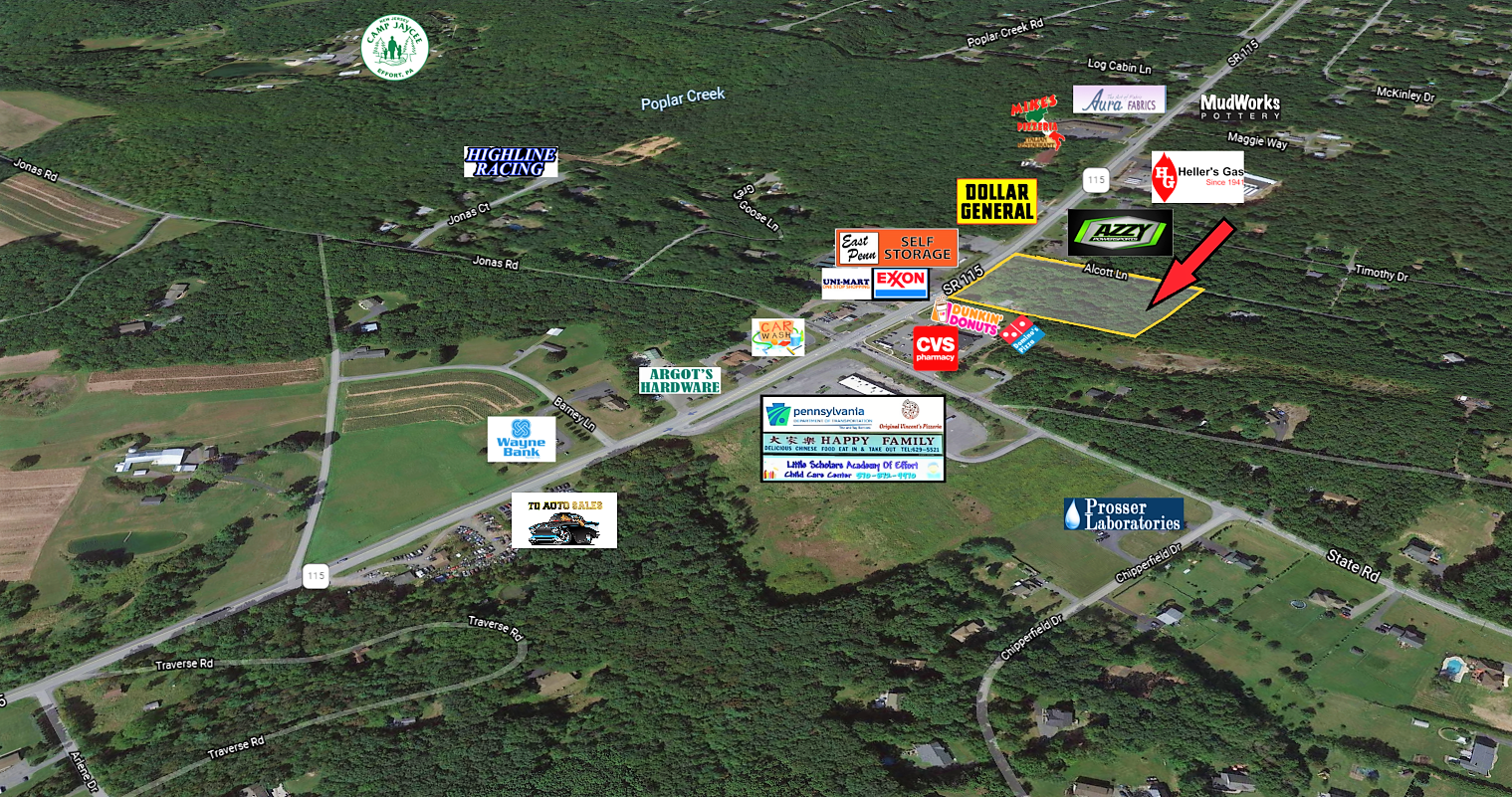 3200 Route 115, Effort, PA 18330